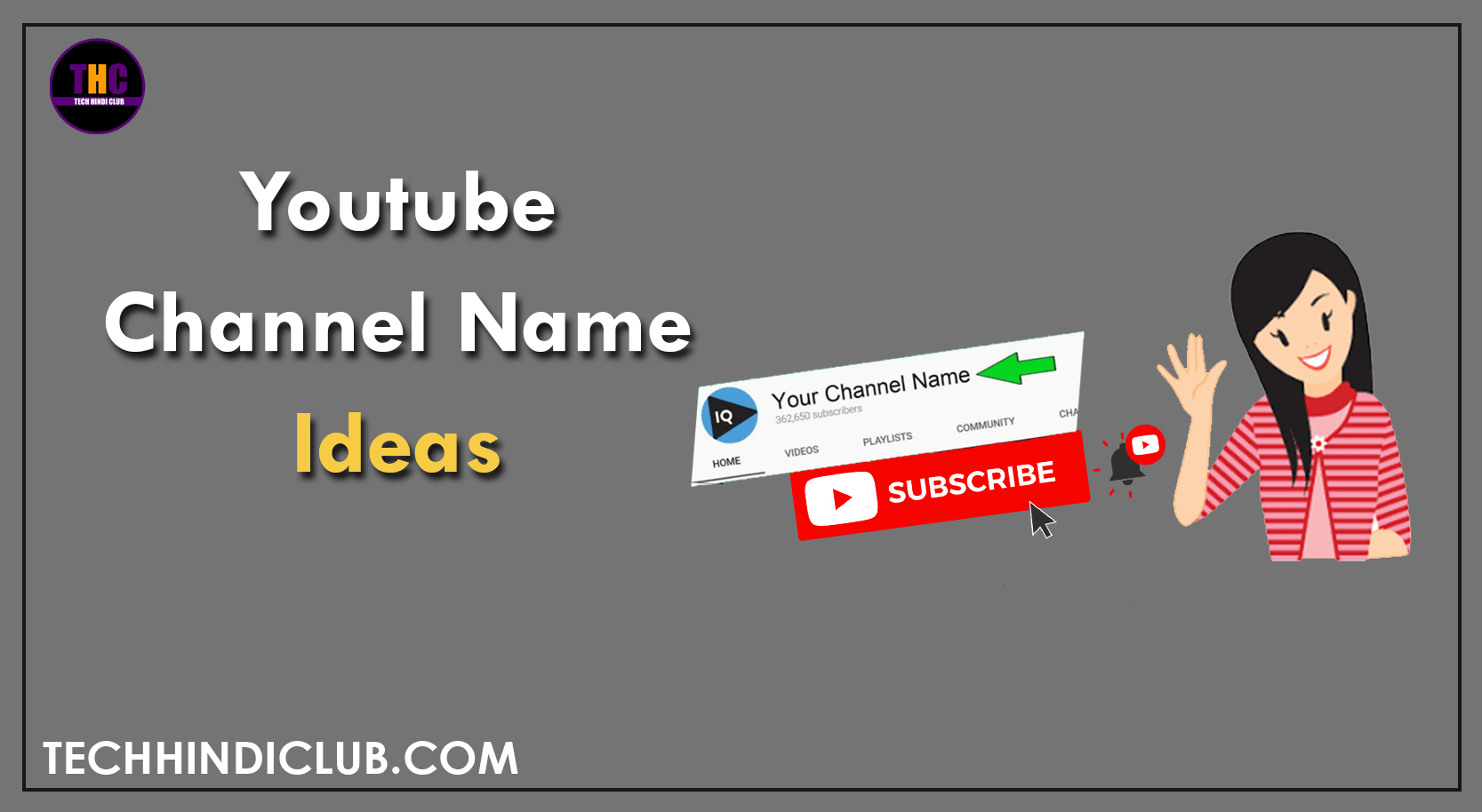 Youtube Channel Names Ideas