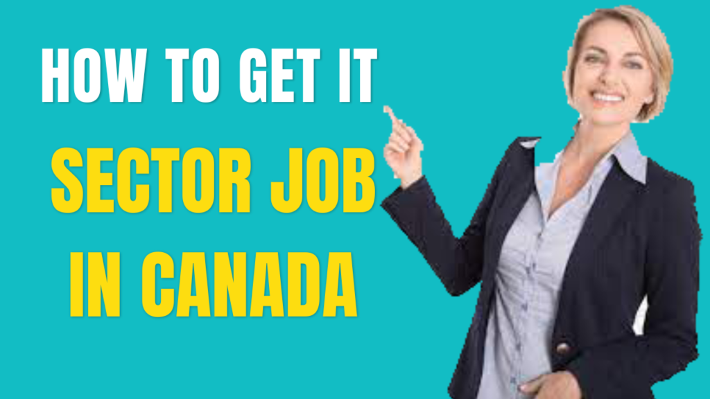 How to get IT sector job in Canada